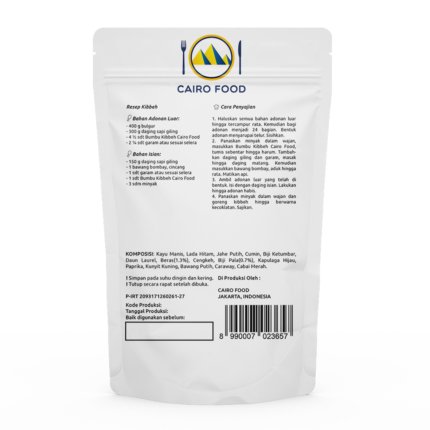 Kibbeh Seasoning (Bumbu Kibbeh)