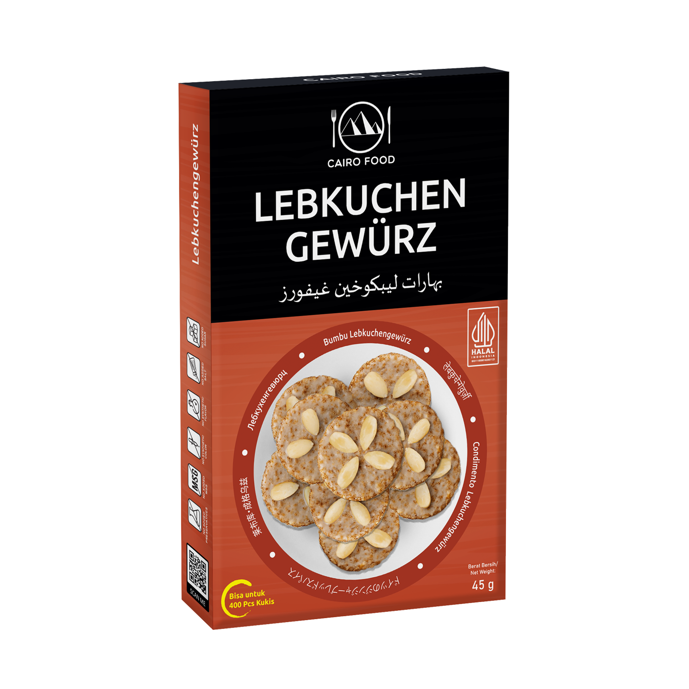 Lebkuchengewürz (Bumbu Lebkuchengewürz)