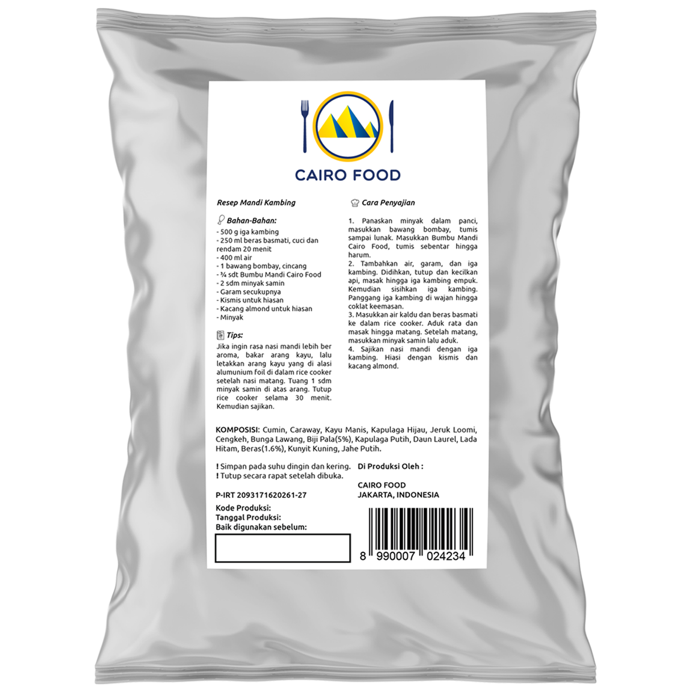 Mandi Seasoning (Bumbu Mandi)