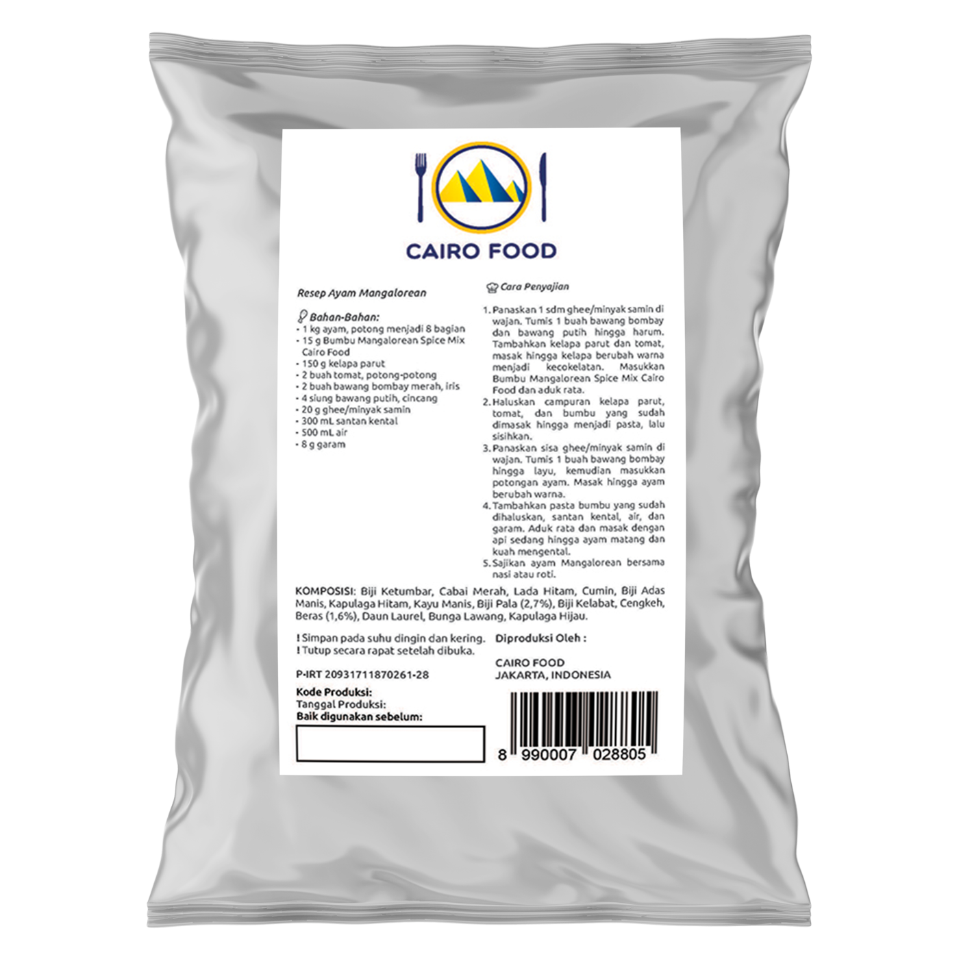 Mangalorean Spice Mix (Bumbu Mangalorean)