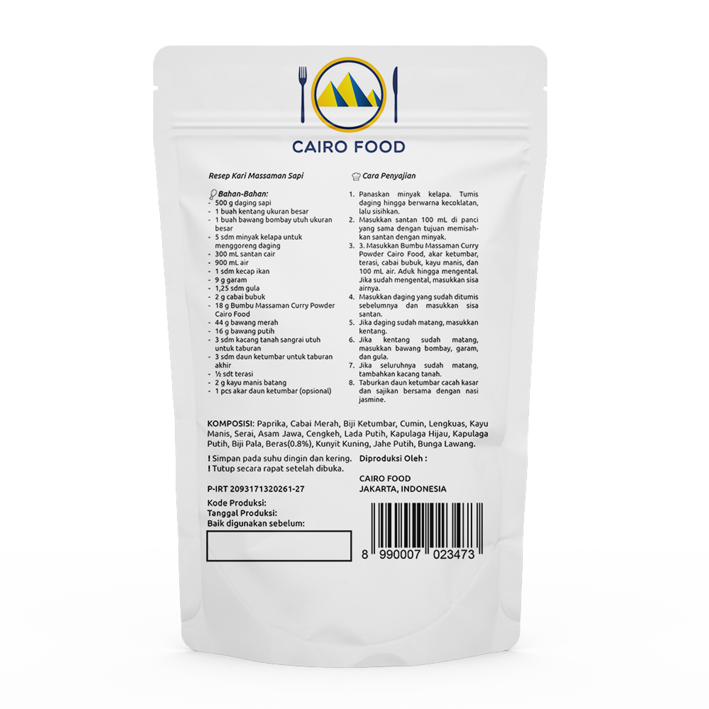 Massaman Curry Powder (Bumbu Kari Massaman)