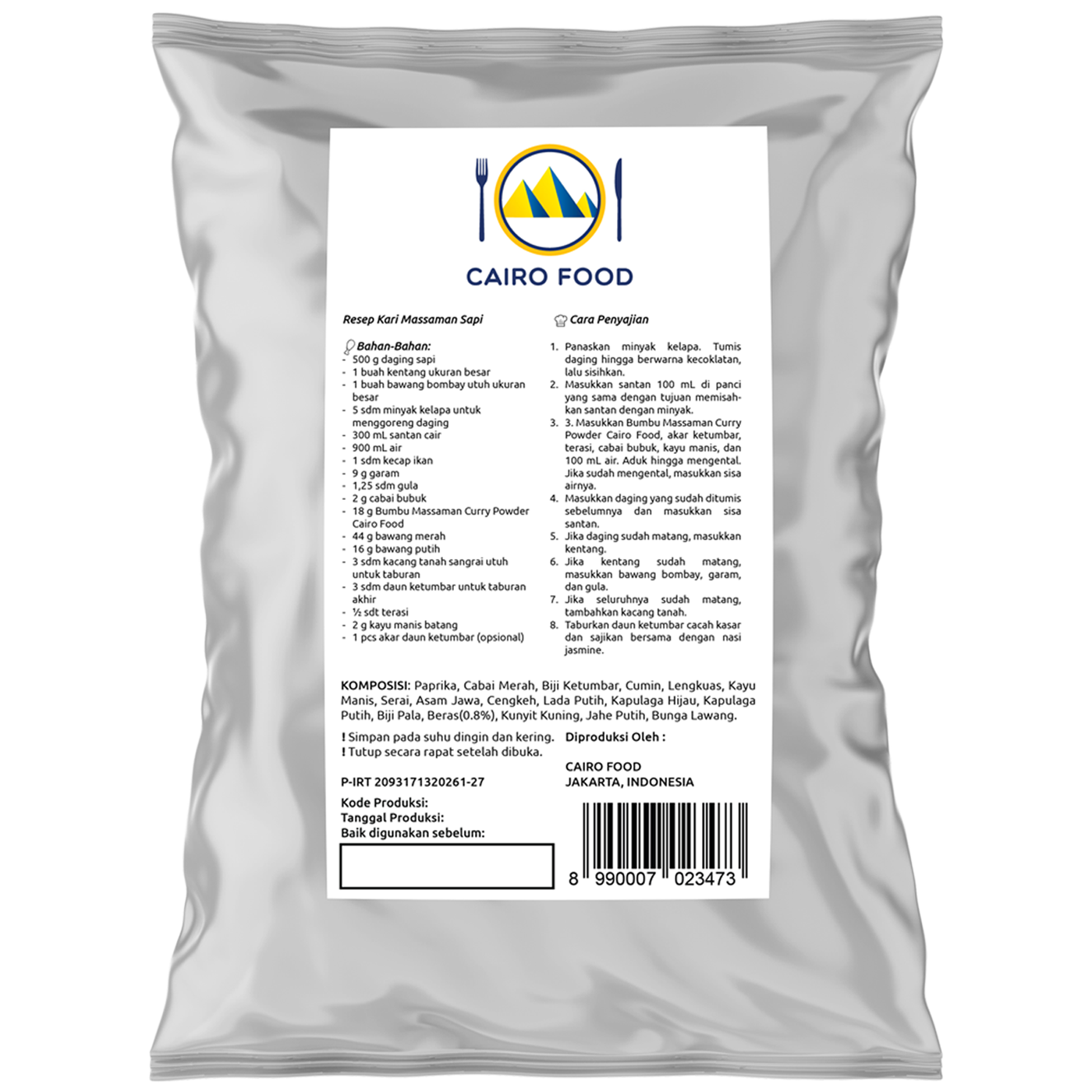 Massaman Curry Powder (Bumbu Kari Massaman)