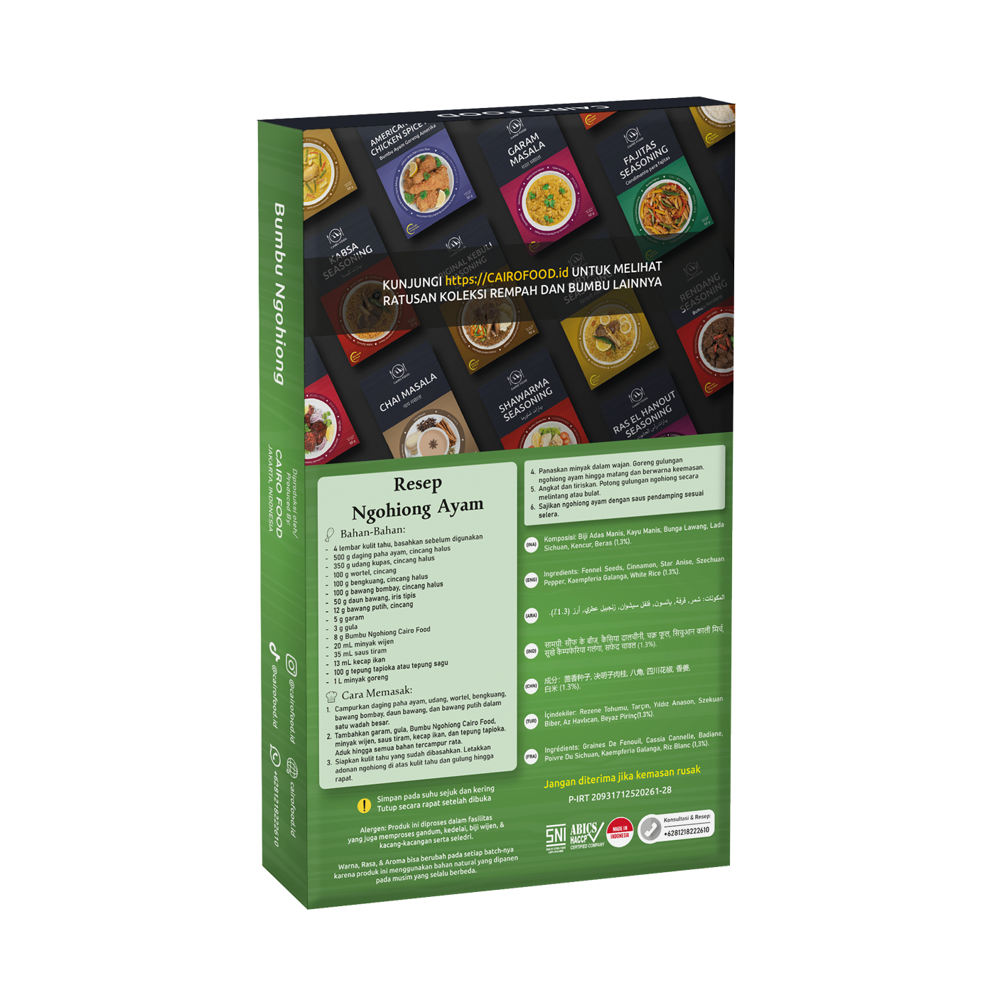 Ngohiong Seasoning (Bumbu Ngohiong)