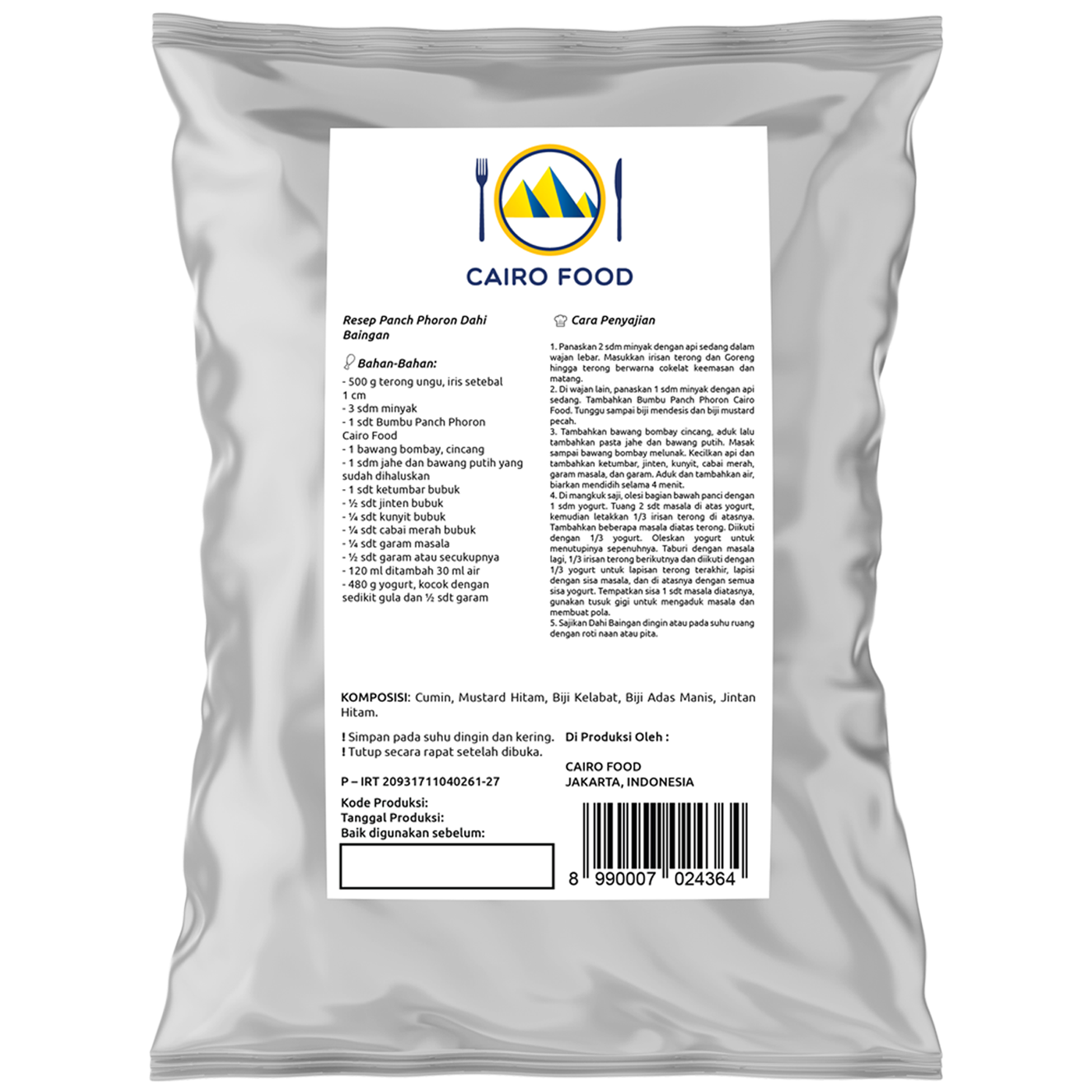 Panch Phoron (Bumbu Panch Phoron)