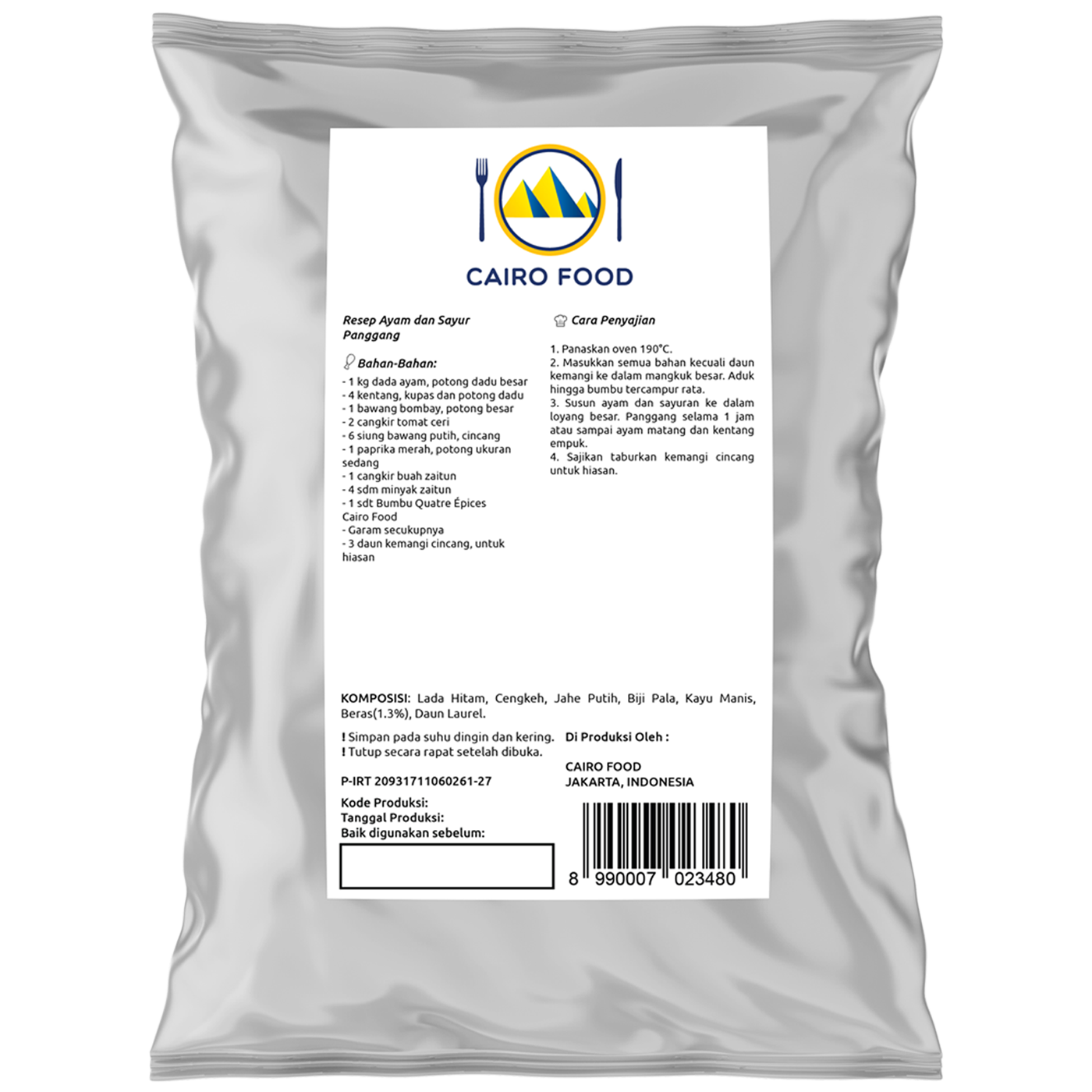 Quatre épices Seasoning (Bumbu Quatre épices)