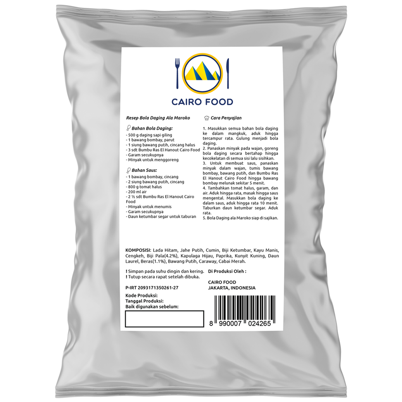 Ras El Hanout Seasoning (Bumbu Ras El Hanout)