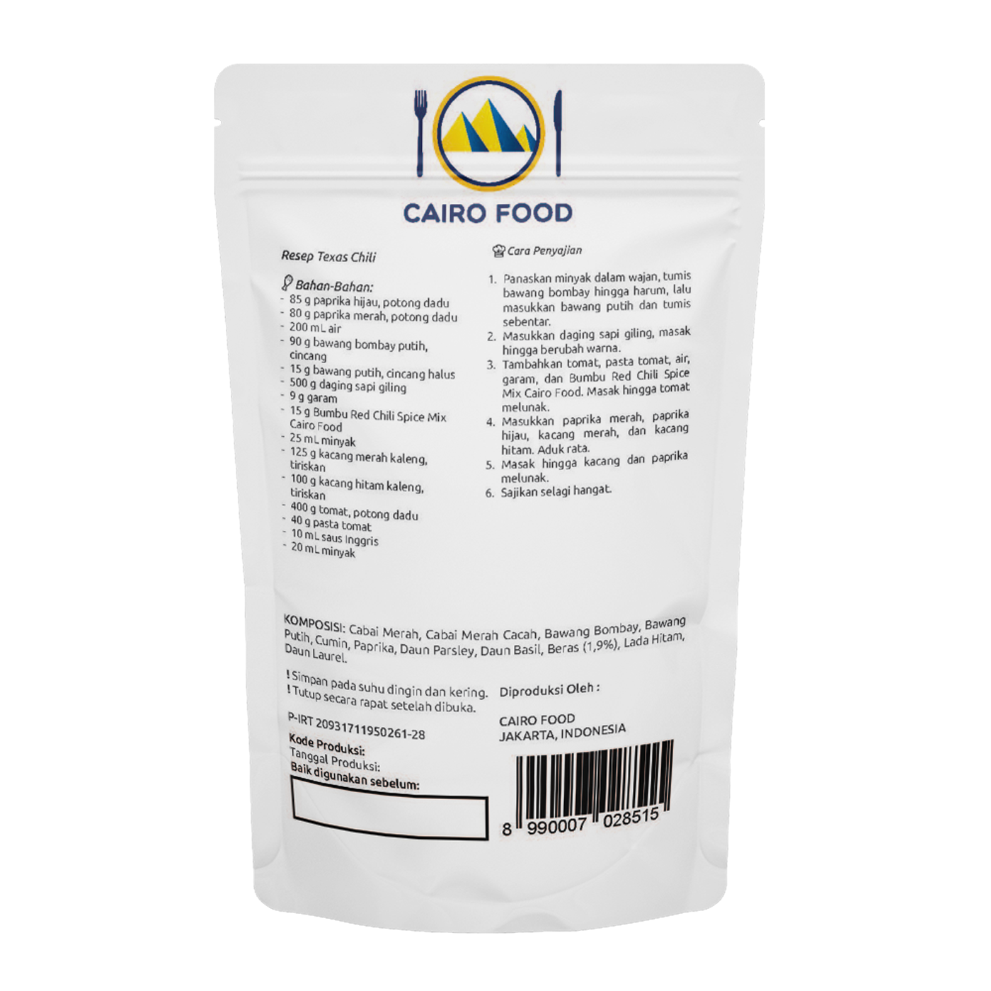 Red Chili Spice Mix (Bumbu Red Chili)