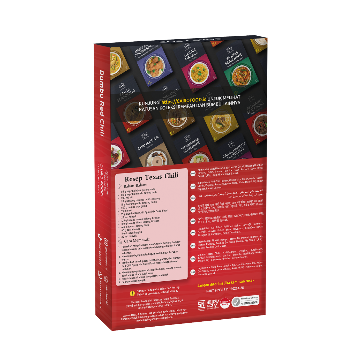 Red Chili Spice Mix (Bumbu Red Chili)