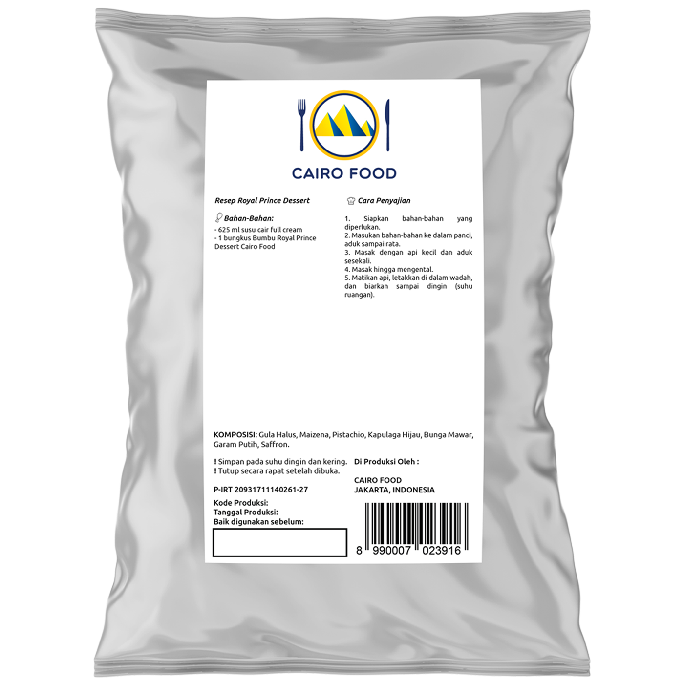 Royal Prince Dessert (Royal Prince Dessert)