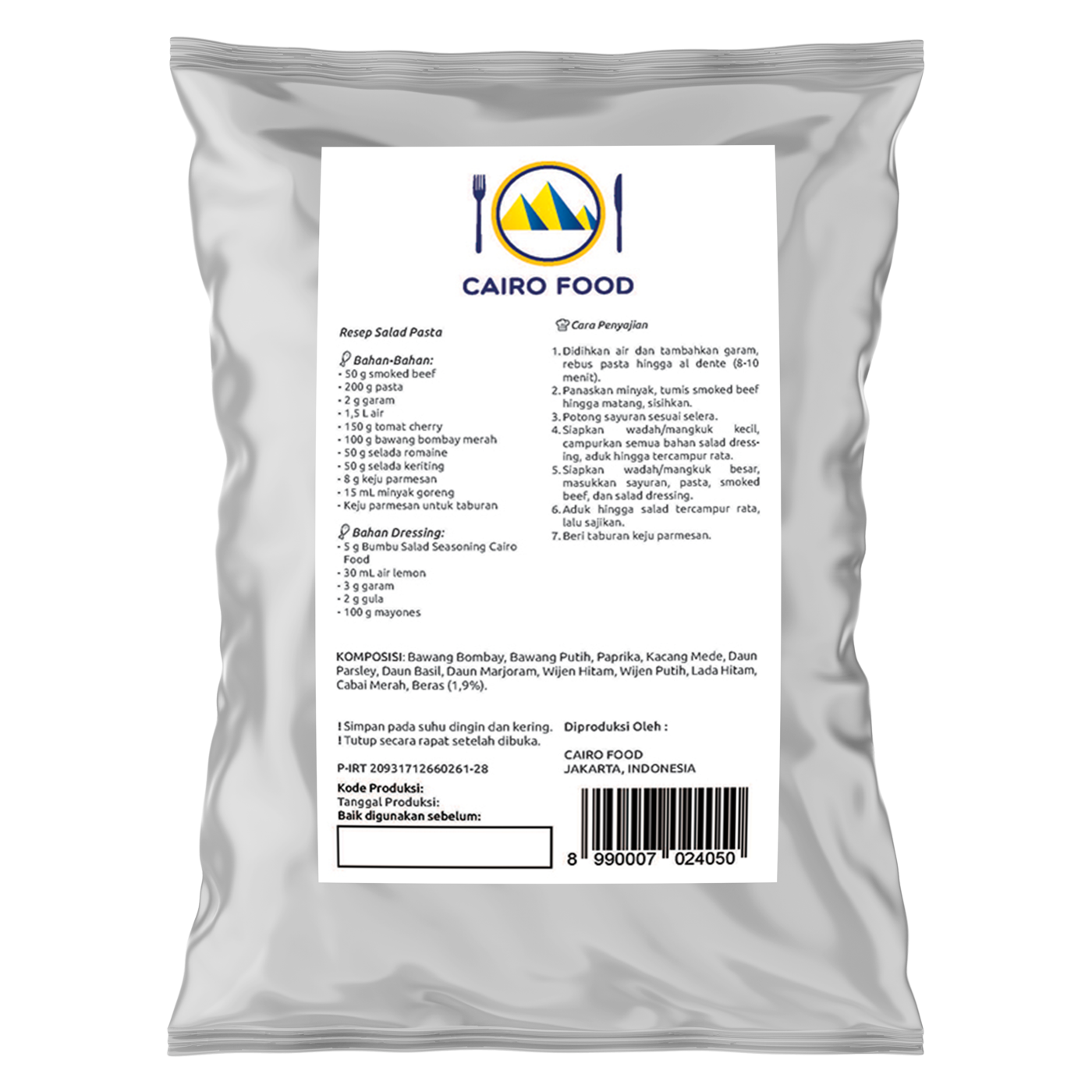 bumbu salad seasoning cairo food 1kg belakang 1