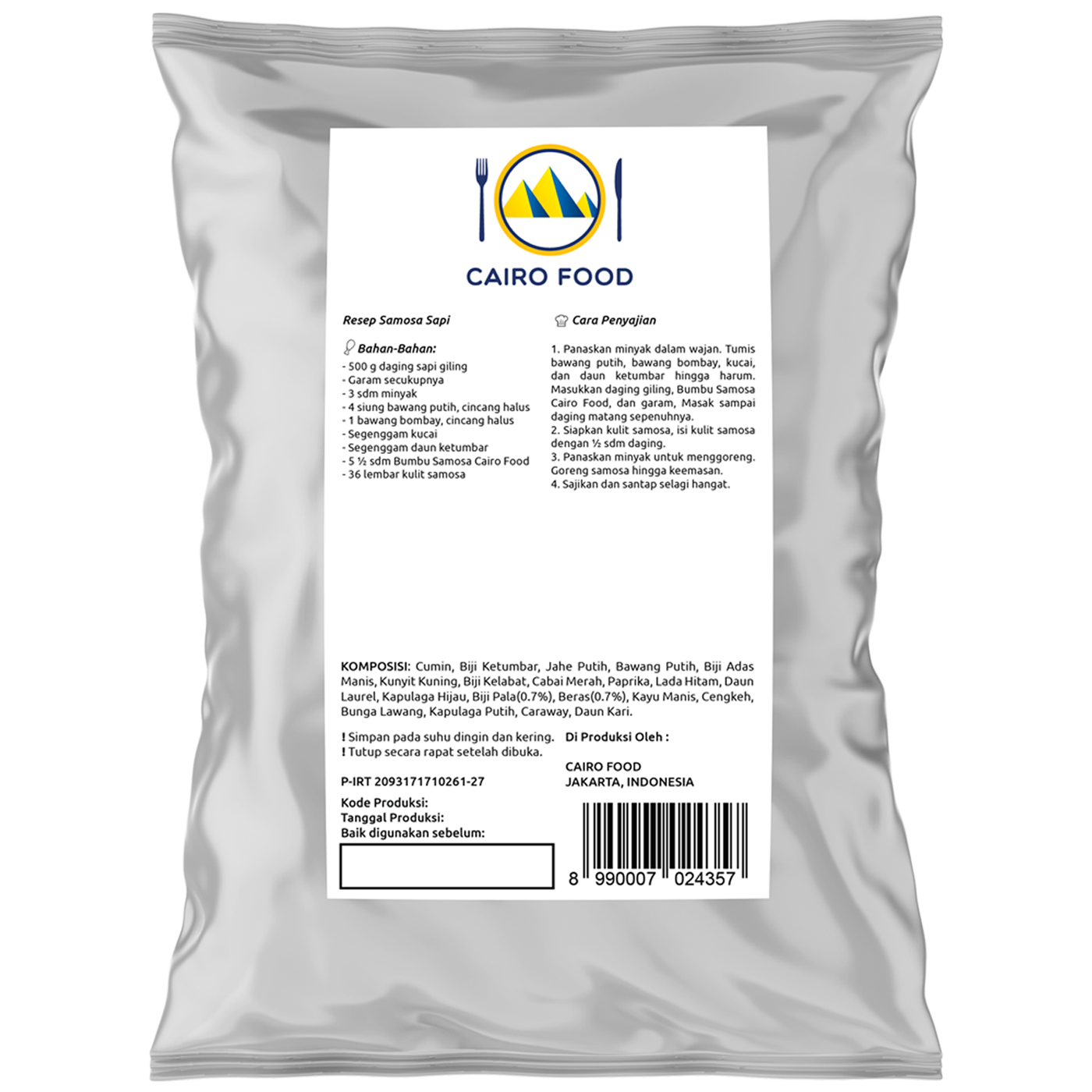 Samosa Seasoning (Bumbu Samosa) Samosa Seasoning (Bumbu Samosa)