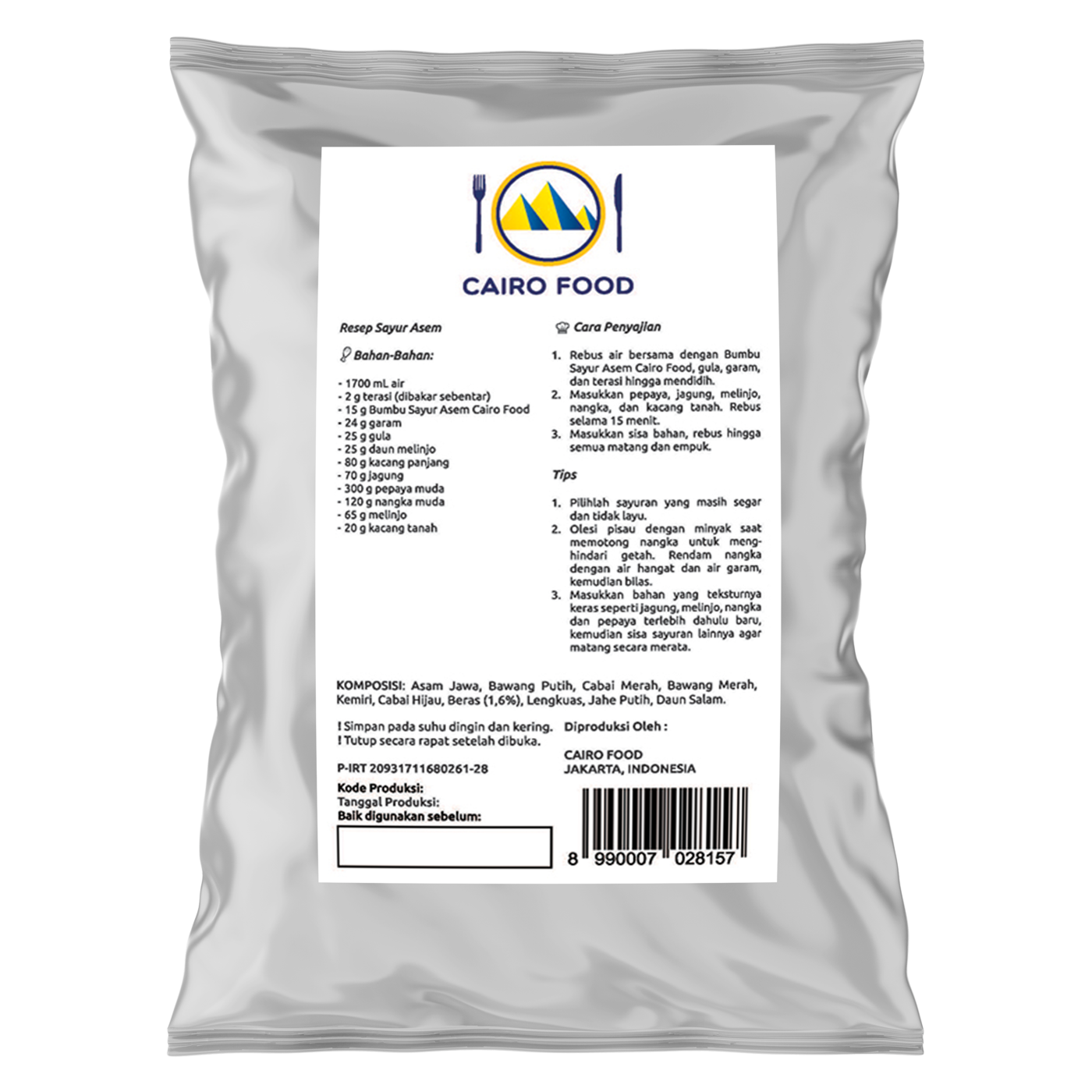 Sayur Asem Seasoning (Bumbu Sayur Asem)