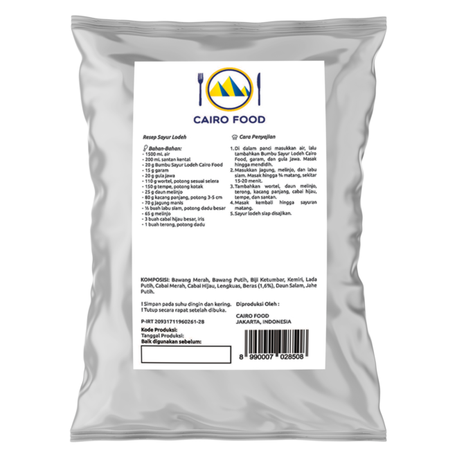 Sayur Lodeh Seasoning (Bumbu Sayur Lodeh)