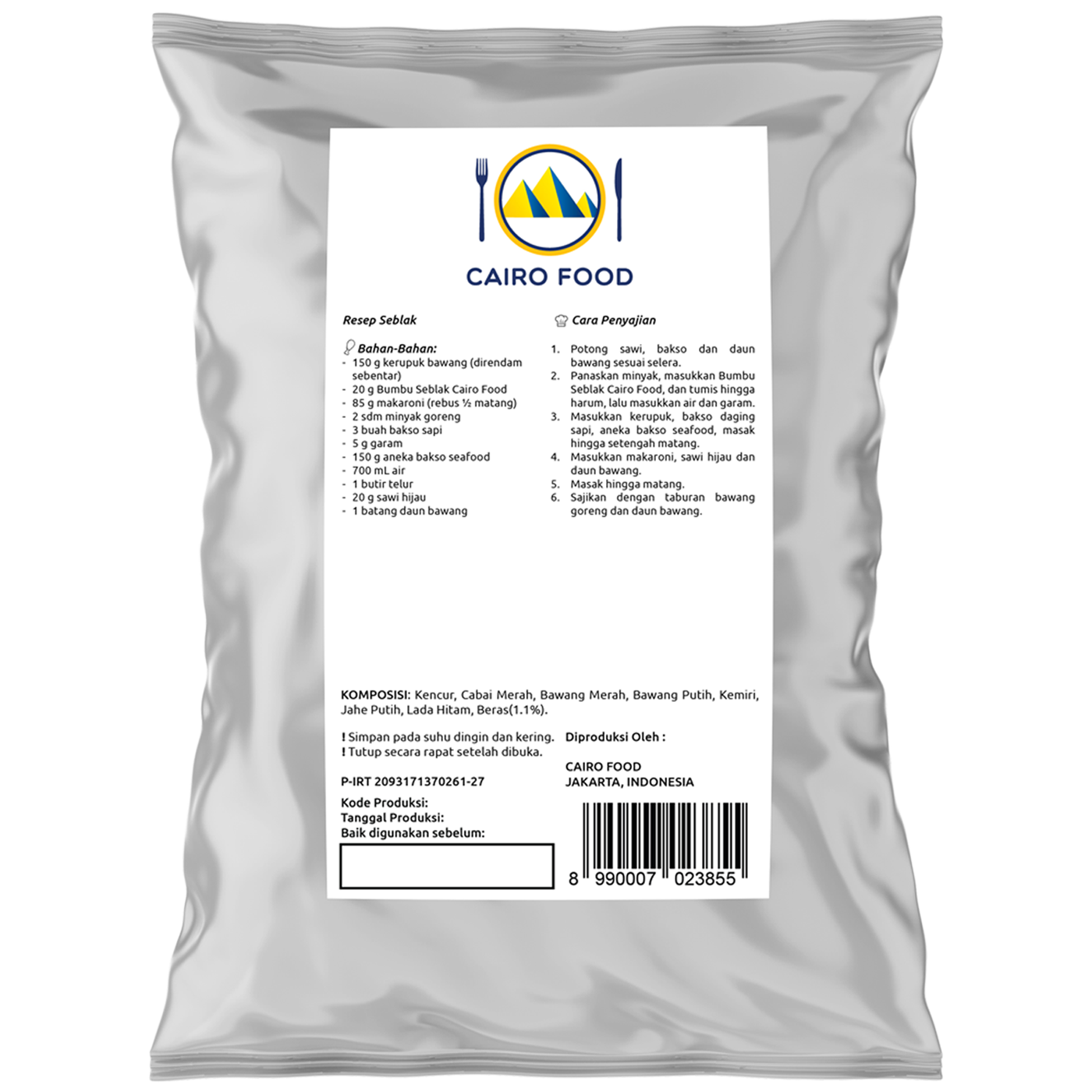 Seblak Seasoning (Bumbu Seblak)