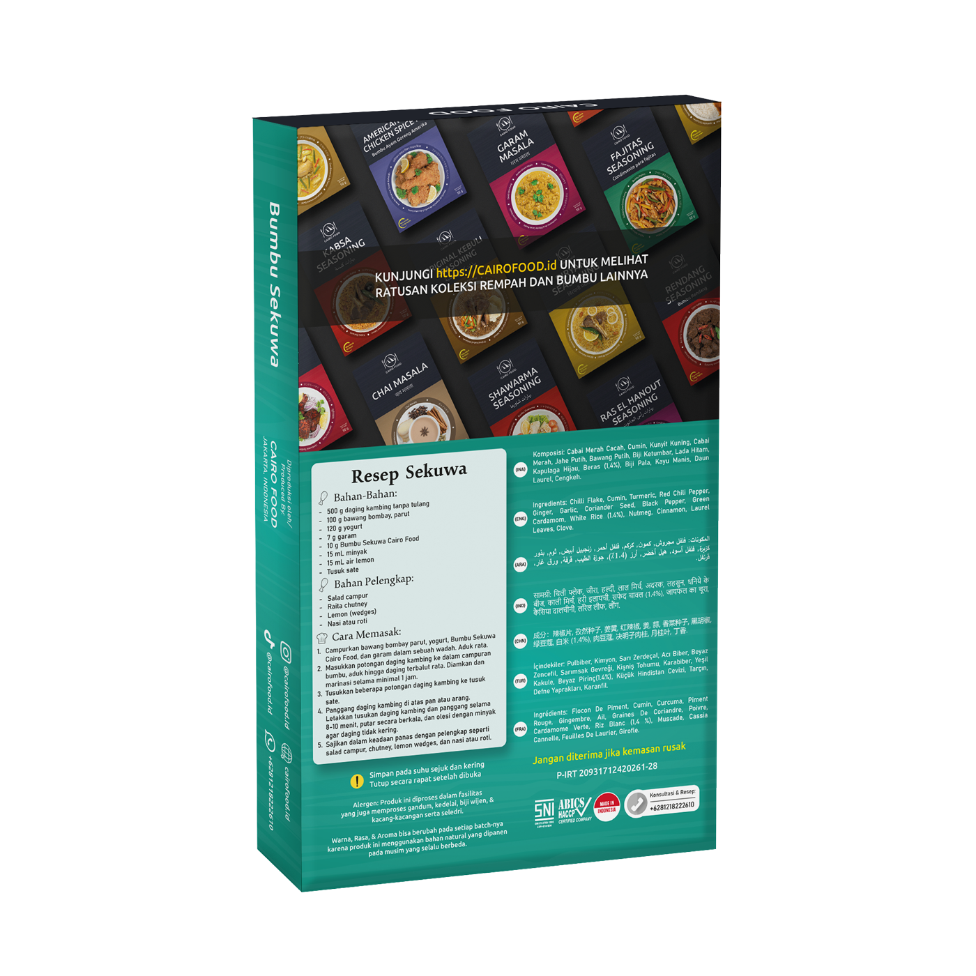 Sekuwa Seasoning (Bumbu Sekuwa)