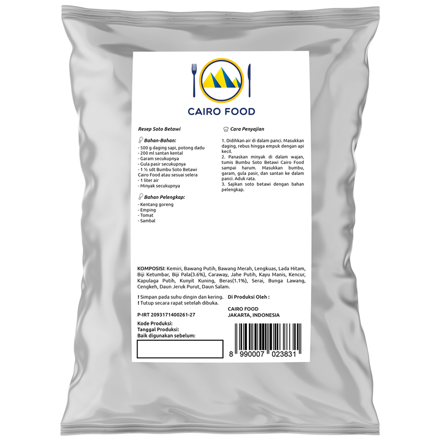 Soto Betawi Seasoning (Bumbu Soto Betawi)