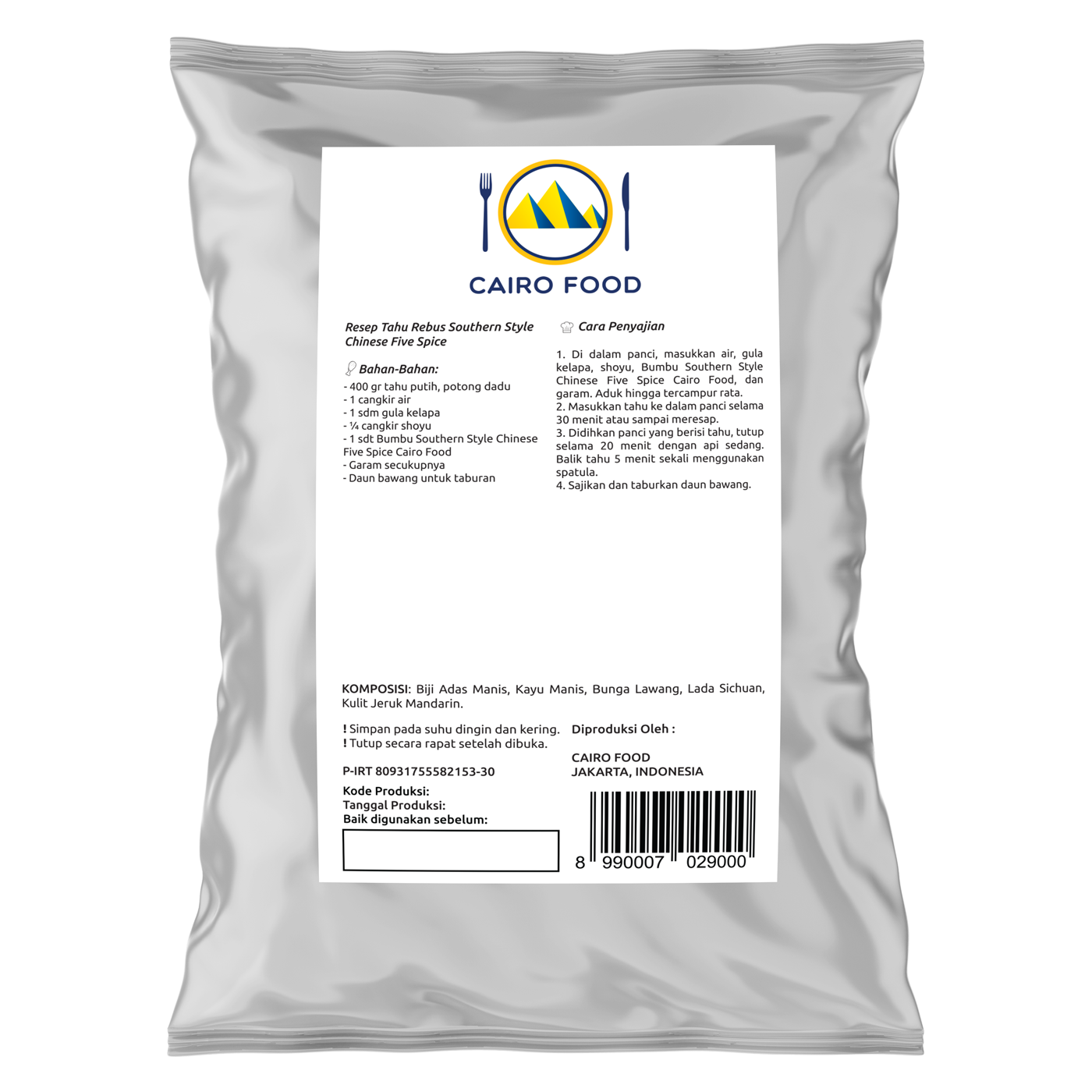 Southern Style Chinese Five Spice (Bumbu Lima Rempah Cina ala Selatan)