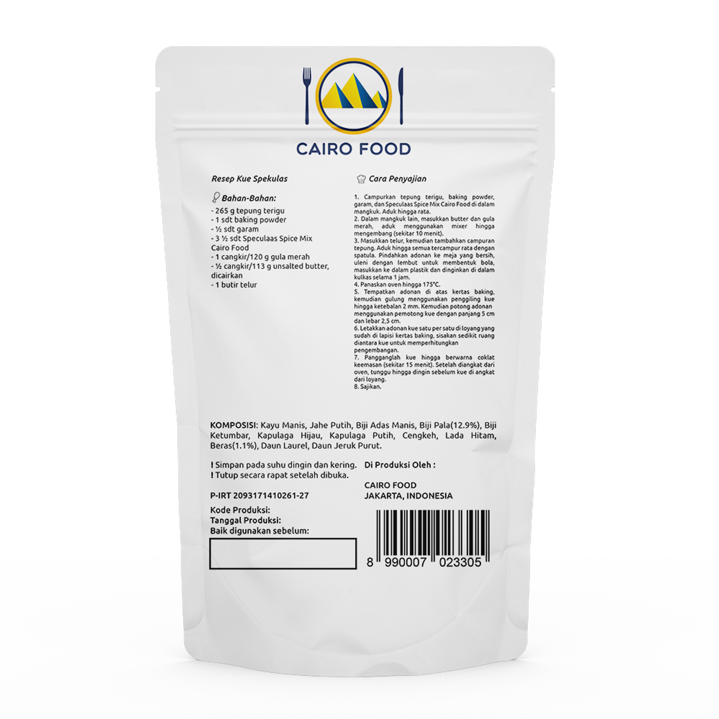 Speculaas Spices Mix (Bumbu Speculaas) Speculaas Spices Mix (Bumbu Speculaas)