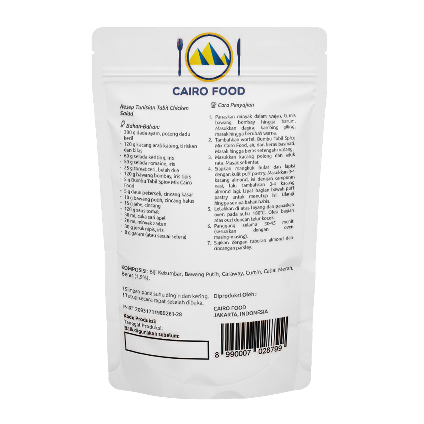 Tabil Spice Mix (Bumbu Tabil)