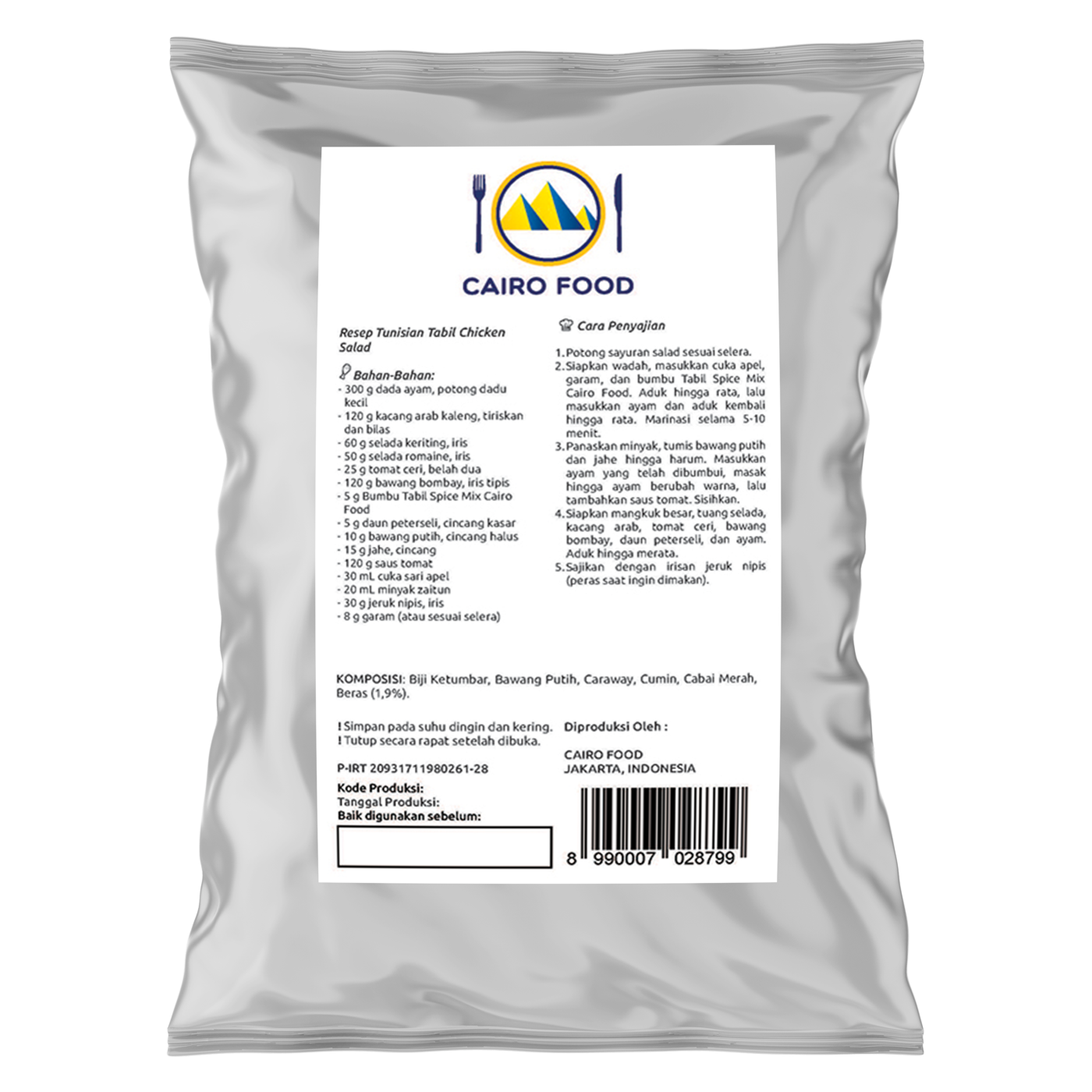 Tabil Spice Mix (Bumbu Tabil)