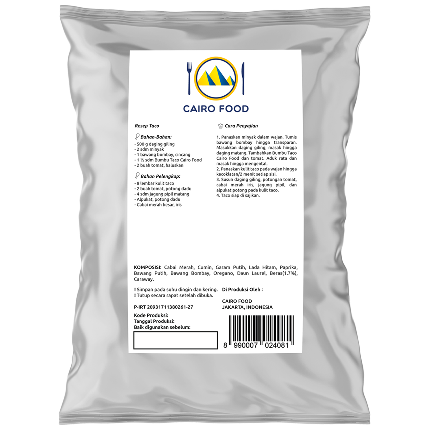 Taco Seasoning (Bumbu Taco)