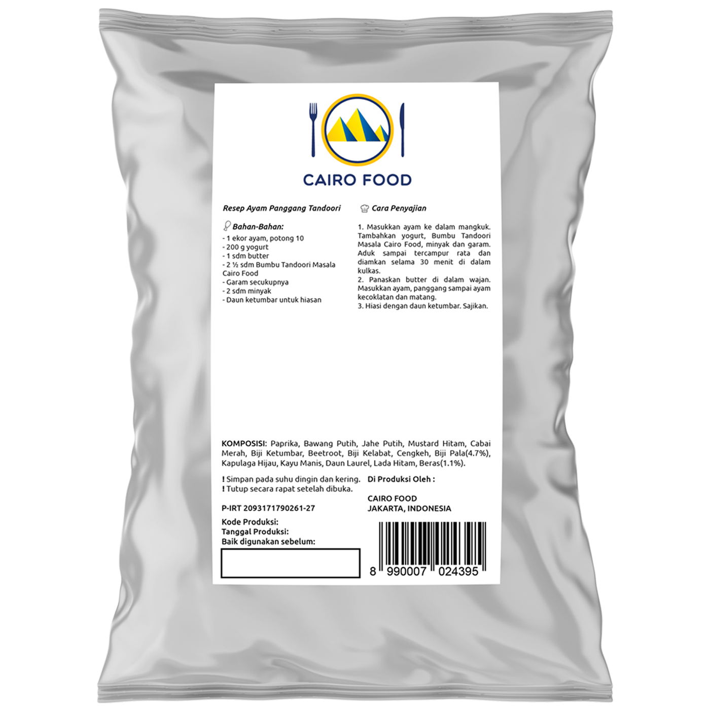 Tandoori Masala (Bumbu Tandoori)