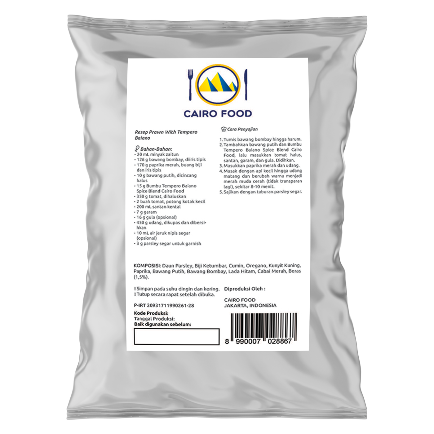 Tempero Baiano Spice Blend (Bumbu Tempero Baiano)