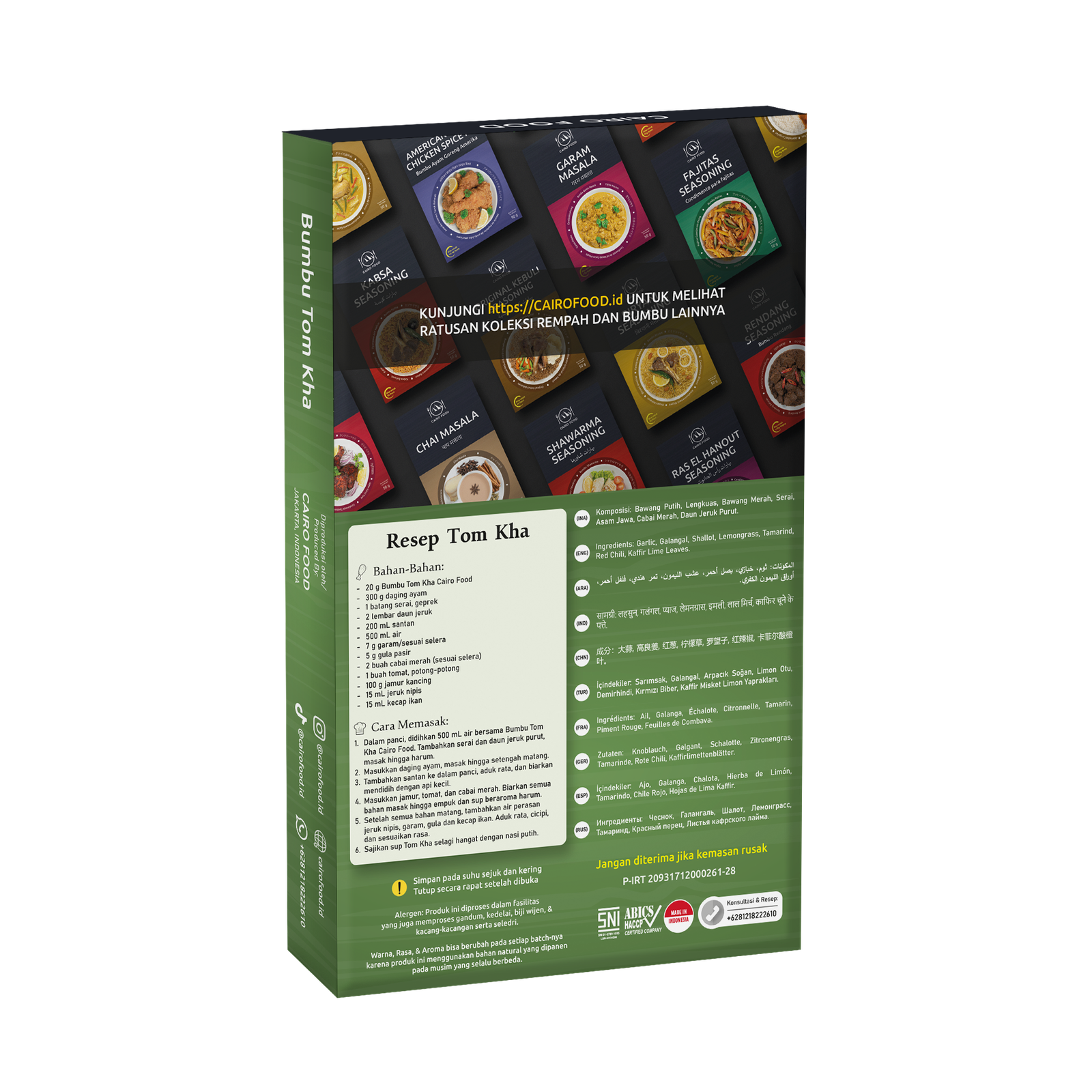 Tom Kha Seasoning (Bumbu Tom Kha)