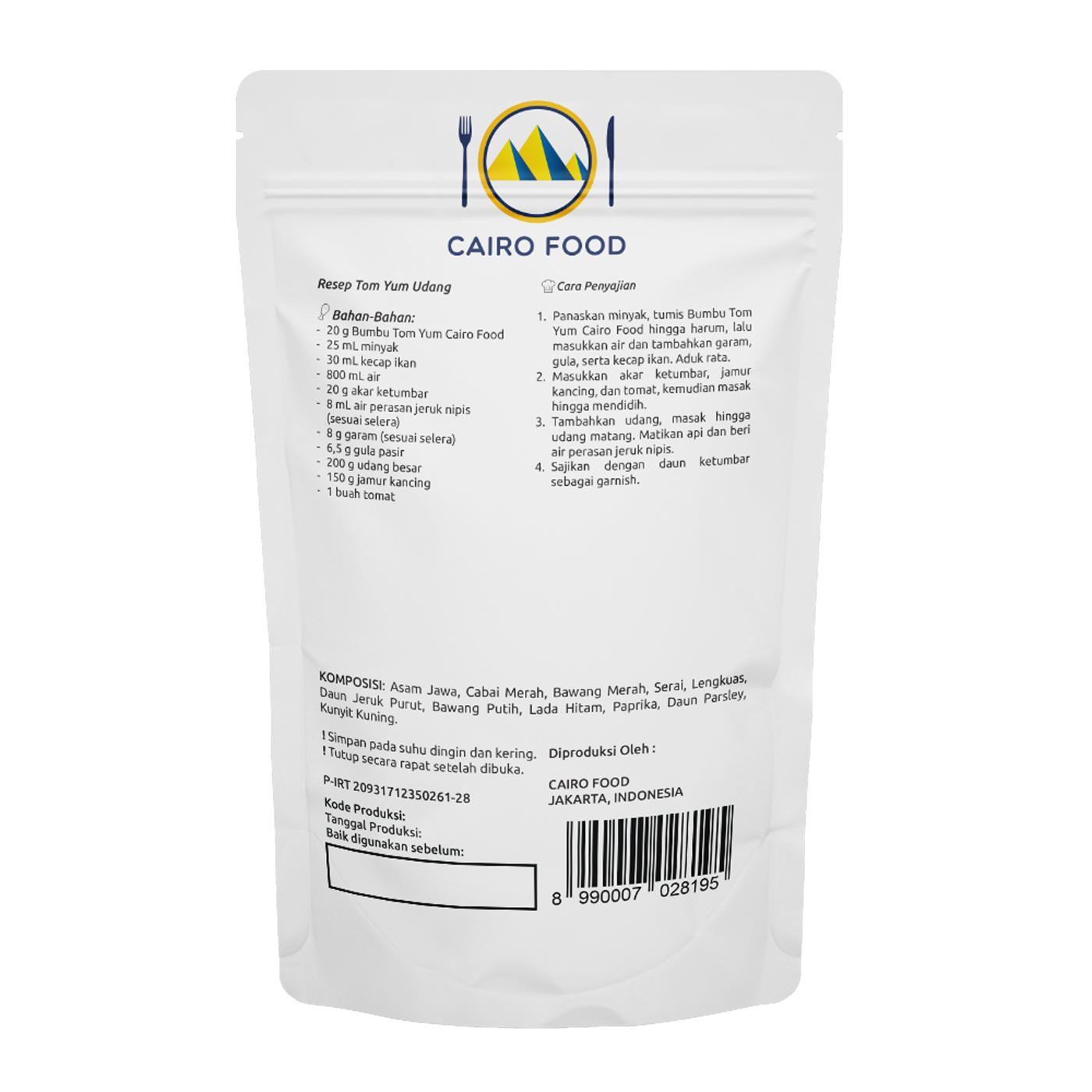 Tom Yum Seasoning (Bumbu Tom Yum)