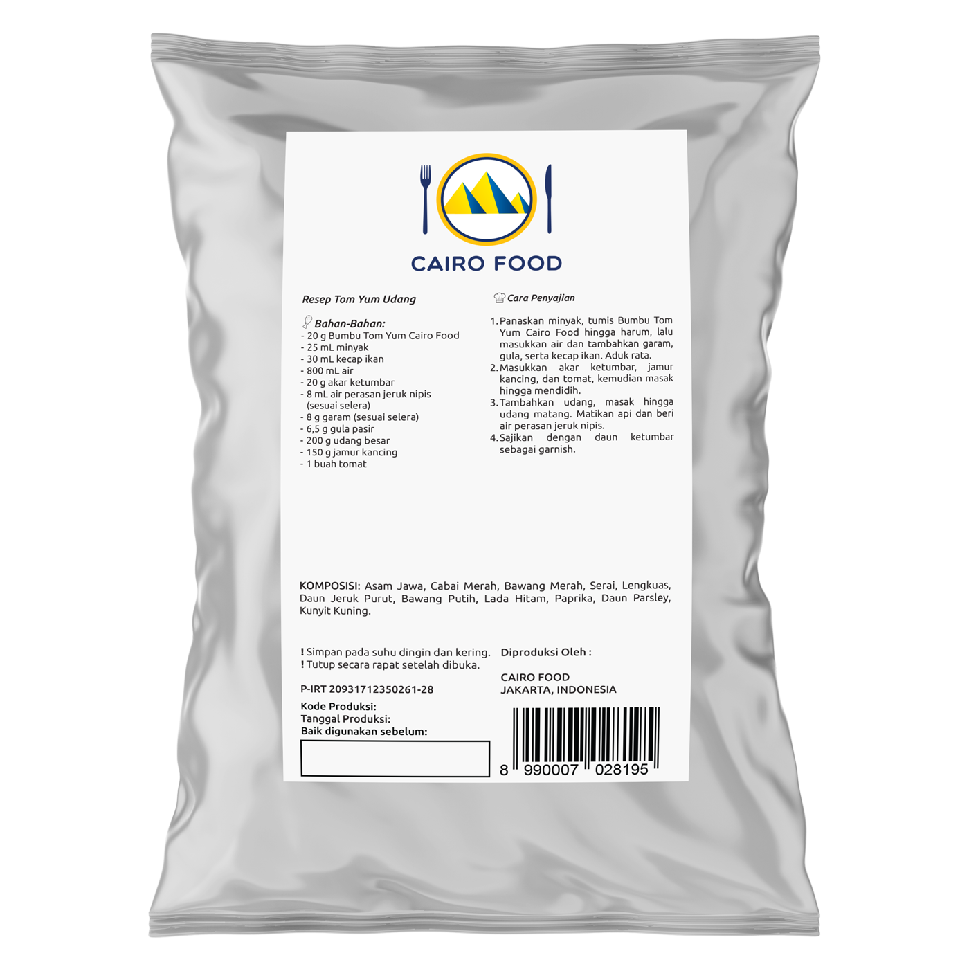 Tom Yum Seasoning (Bumbu Tom Yum)