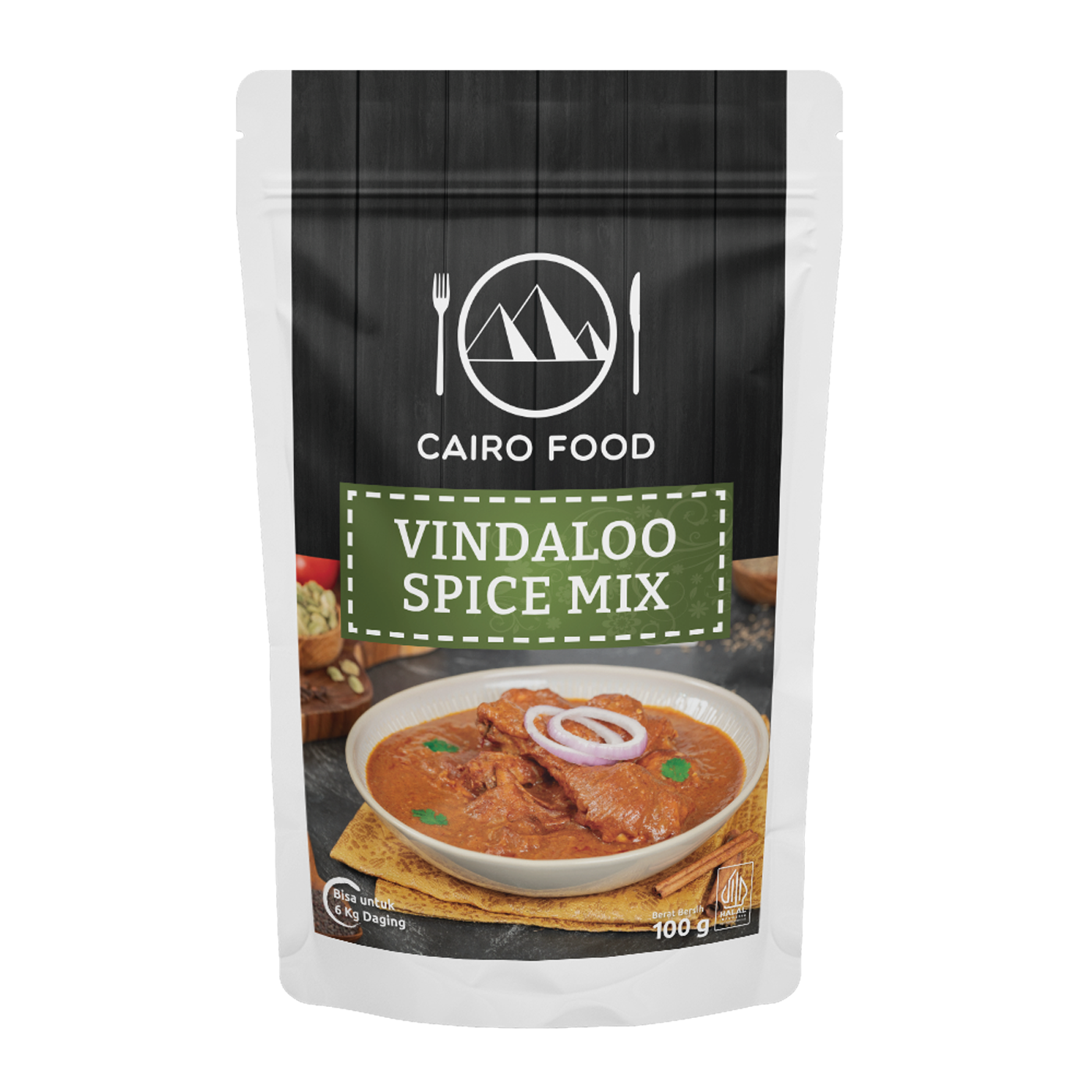 bumbu vindaloo spice mix cairo food 100g