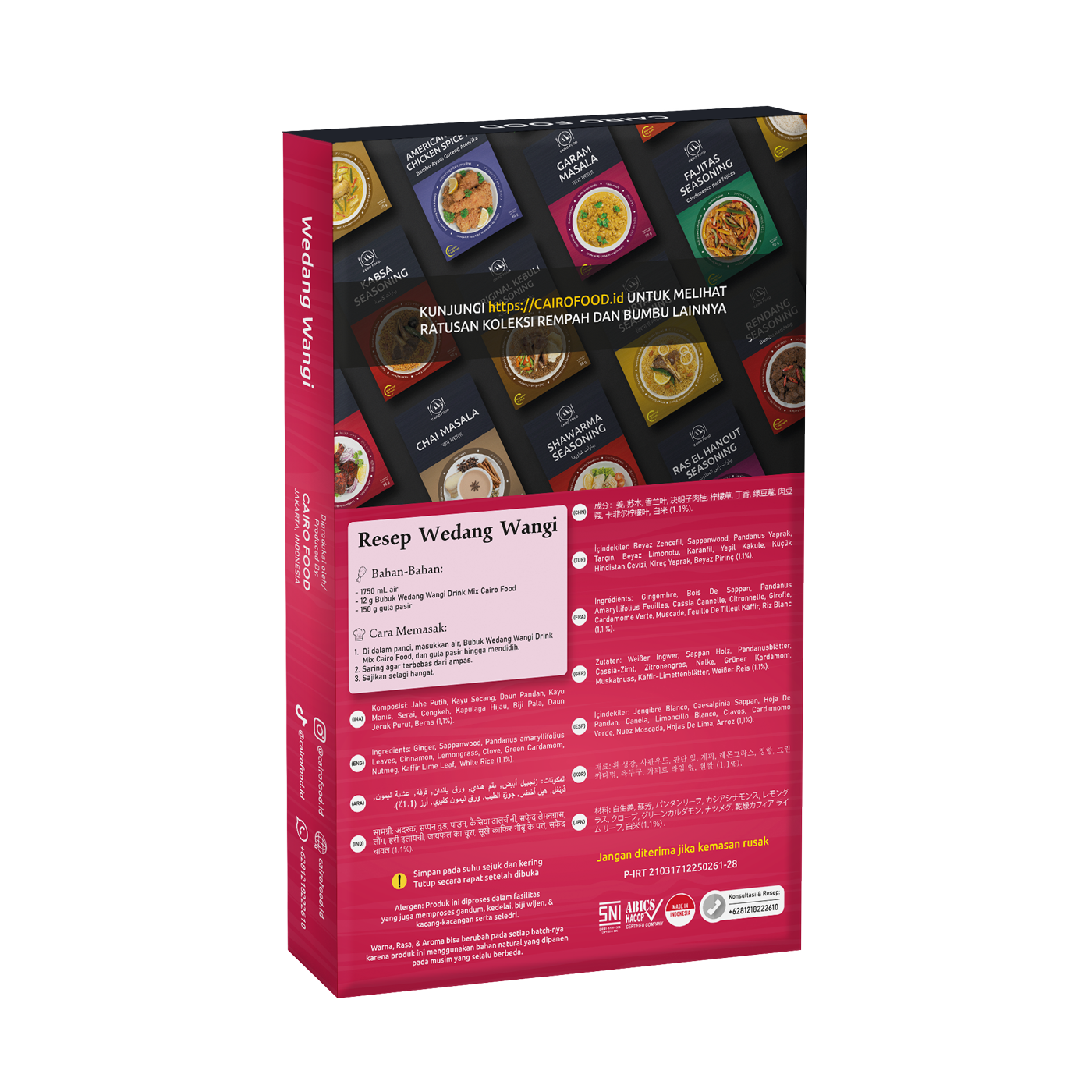 Wedang Wangi Drink Mix (Wedang Wangi)