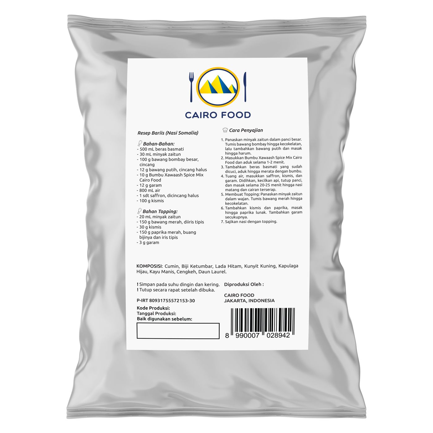 Xawaash Spice Mix (Bumbu Xawaash)