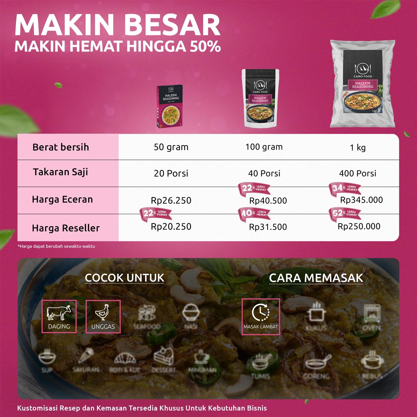 Haleem Seasoning (Bumbu Haleem)