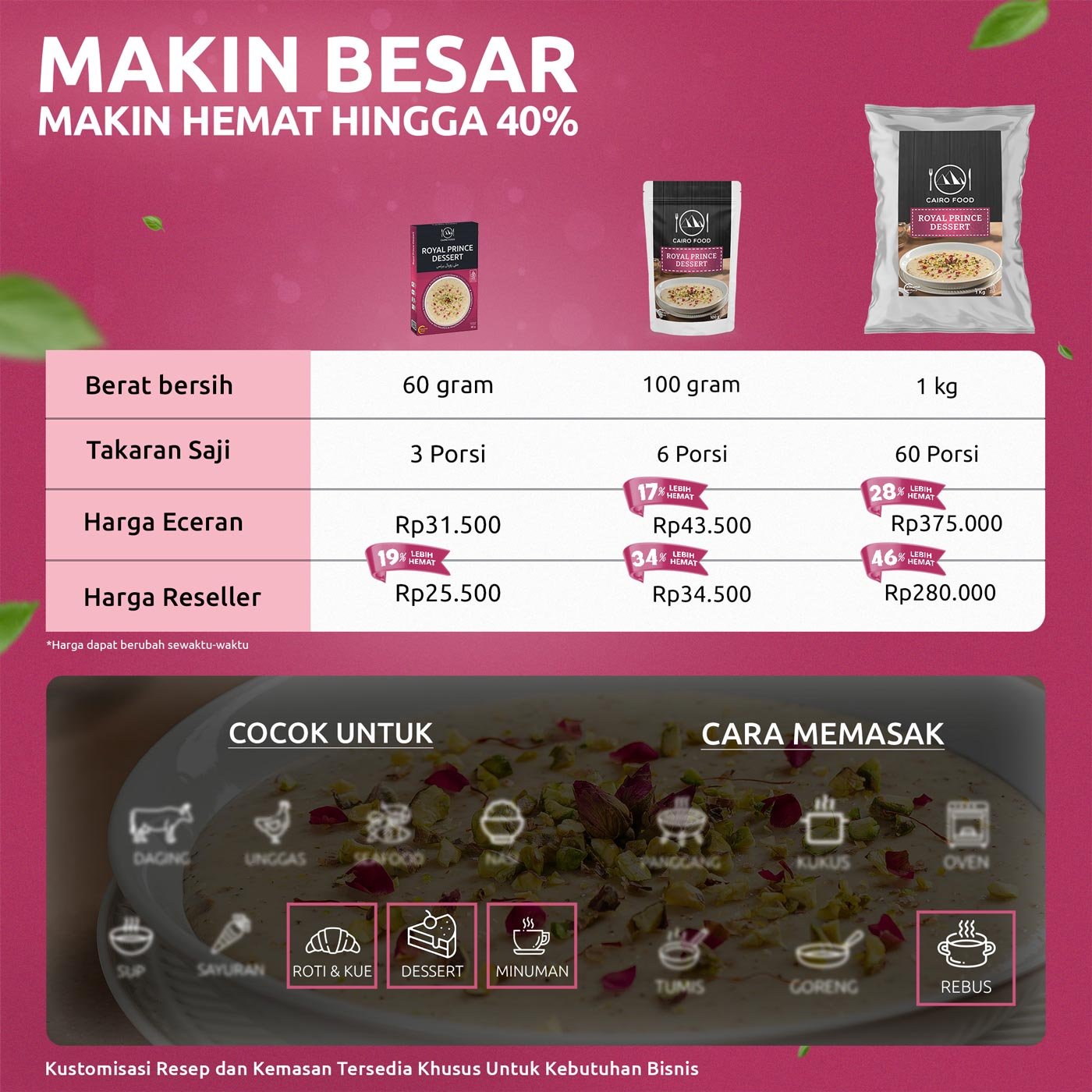 Royal Prince Dessert (Royal Prince Dessert)