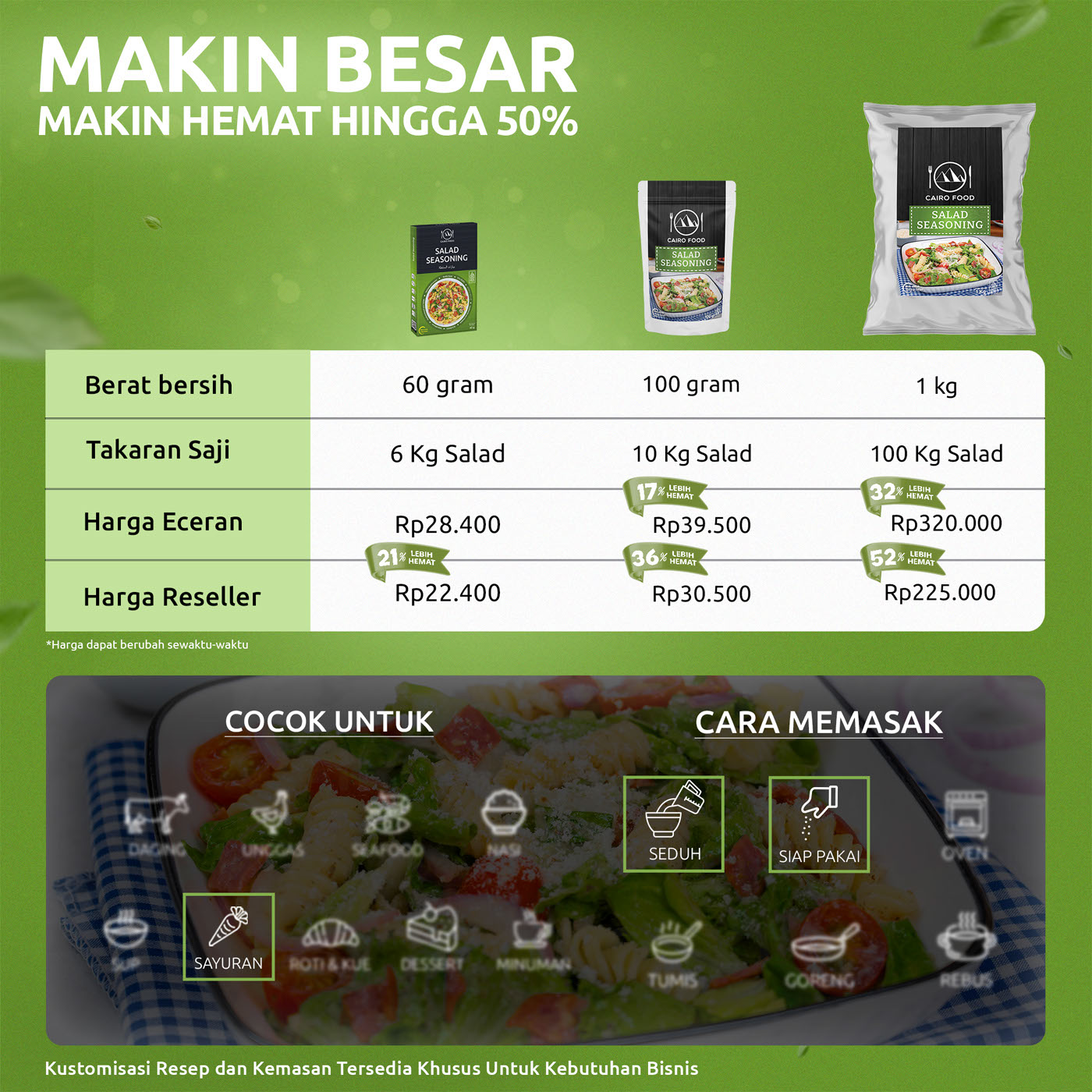 ebc komparasi packaging salad seasoning