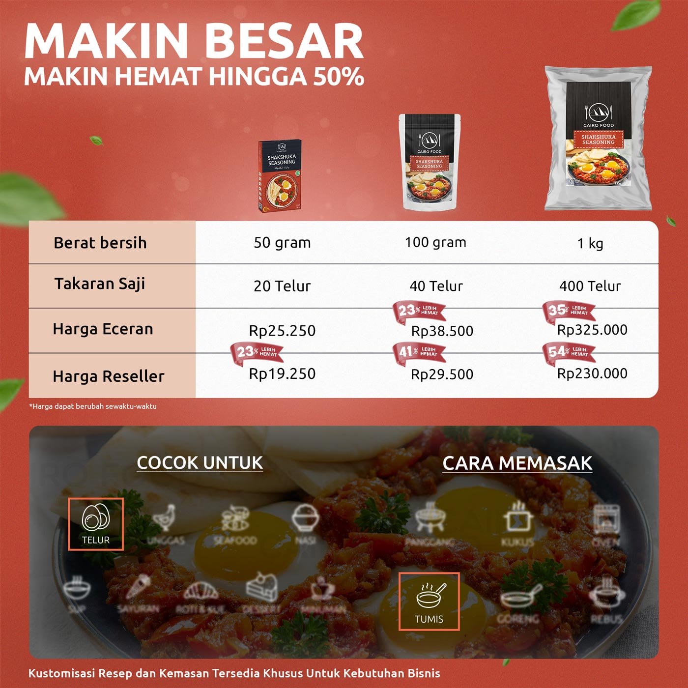 Shakshuka Seasoning (Bumbu Shakshuka) Shakshuka Seasoning (Bumbu Shakshuka)