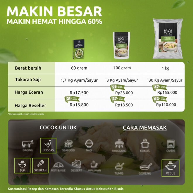 Tinola Seasoning (Bumbu Tinola)