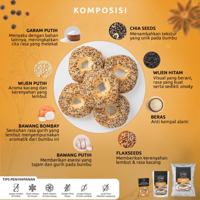 ebc komposisi everyhting bagel