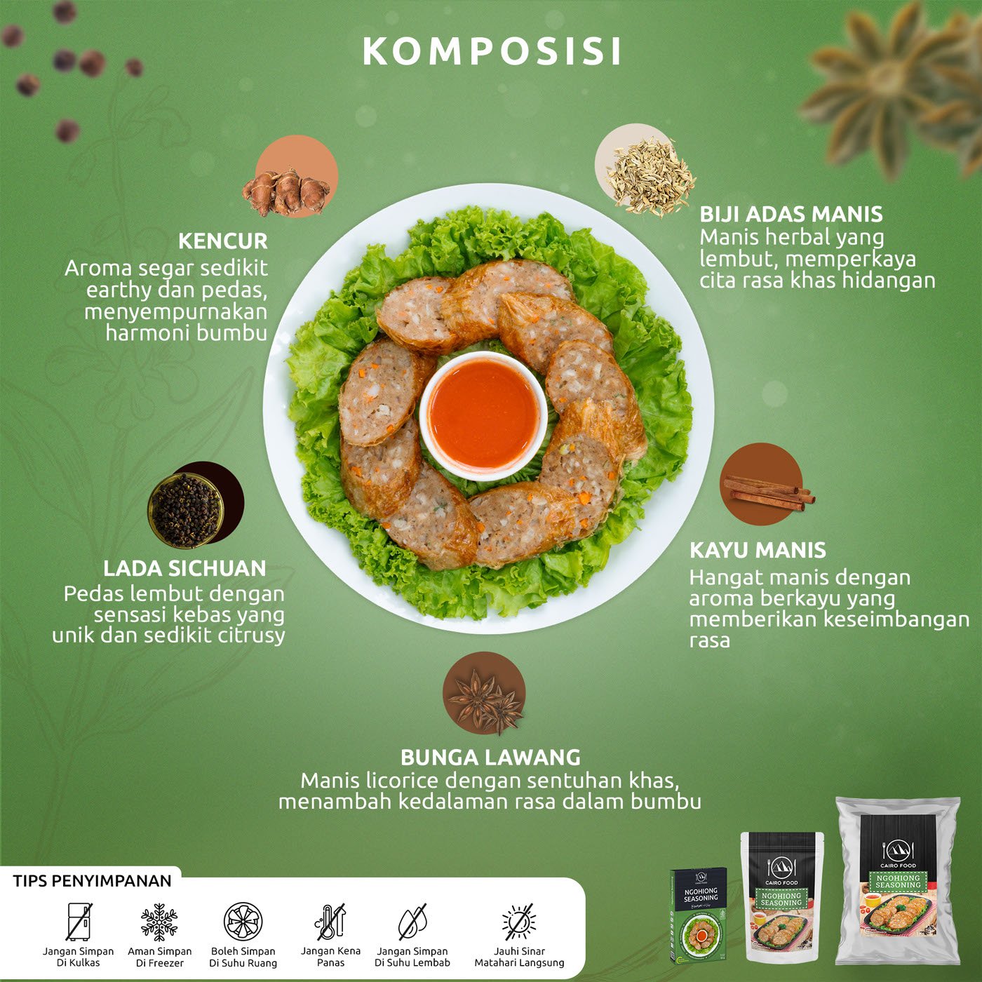 Ngohiong Seasoning (Bumbu Ngohiong)