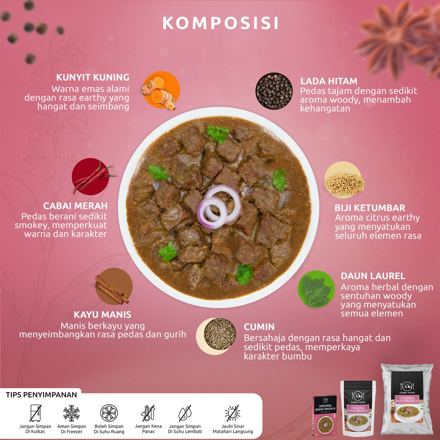 Original Bafat Masala (Bumbu Bafat Original) Original Bafat Masala (Bumbu Bafat Original)