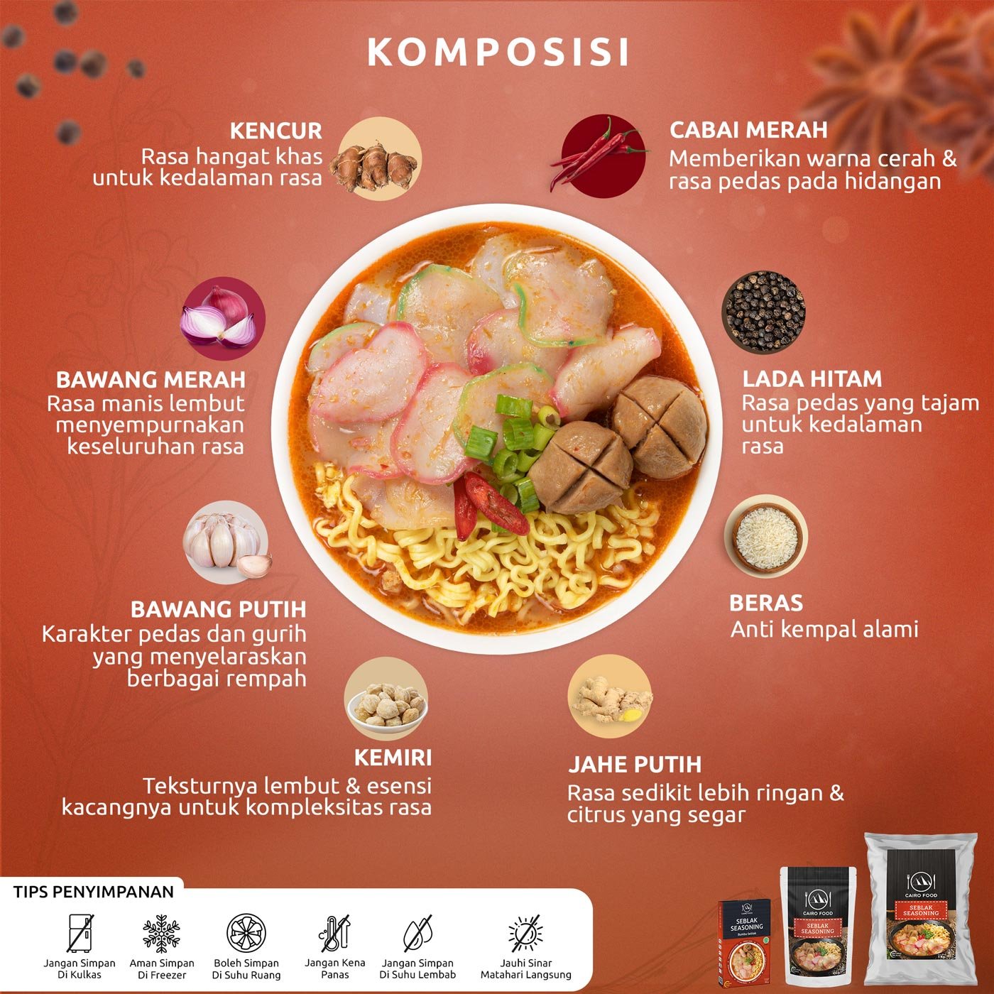 Seblak Seasoning (Bumbu Seblak)