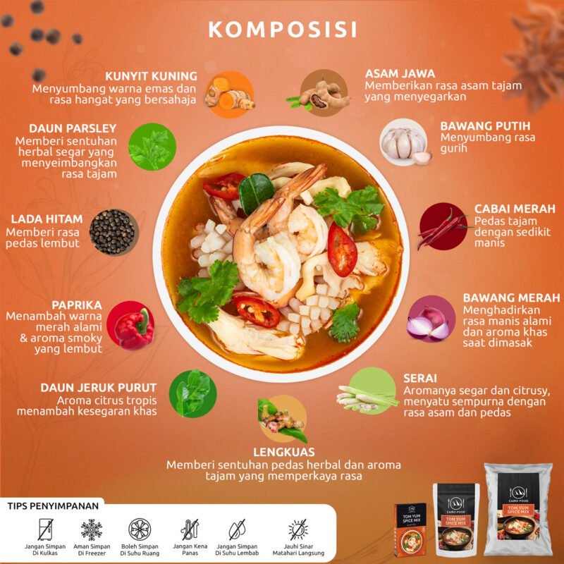 Tom Yum Seasoning (Bumbu Tom Yum)