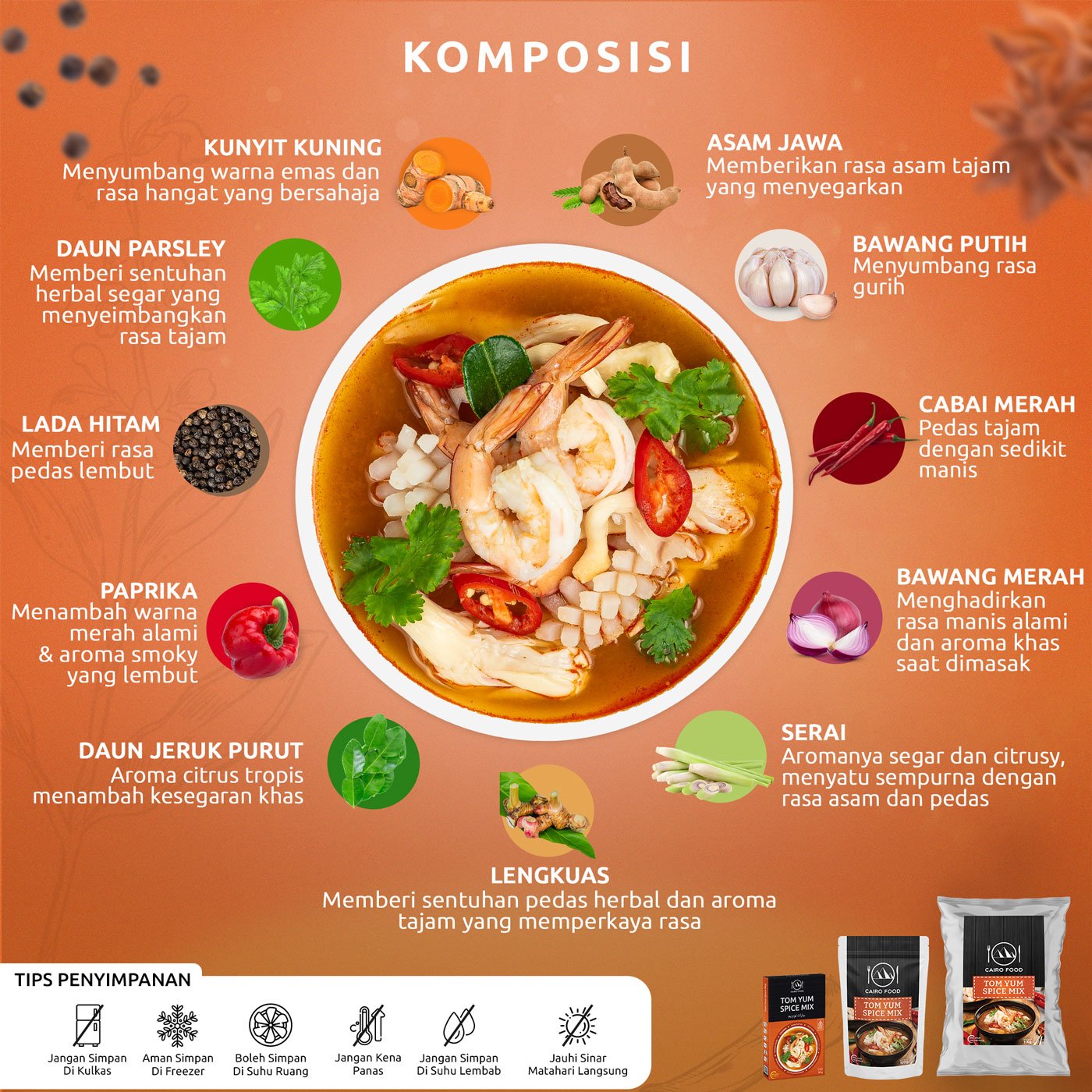 Tom Yum Seasoning (Bumbu Tom Yum)