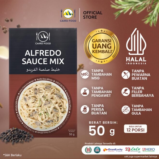 Alfredo Sauce Mix (Saus Alfredo Bubuk)