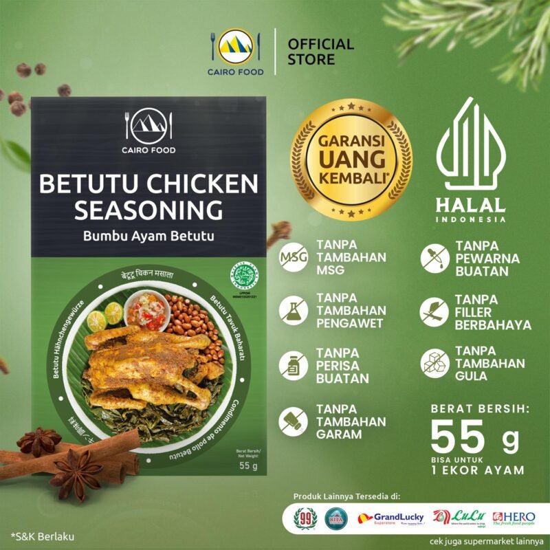 Betutu Chicken Seasoning (Bumbu Ayam Betutu)