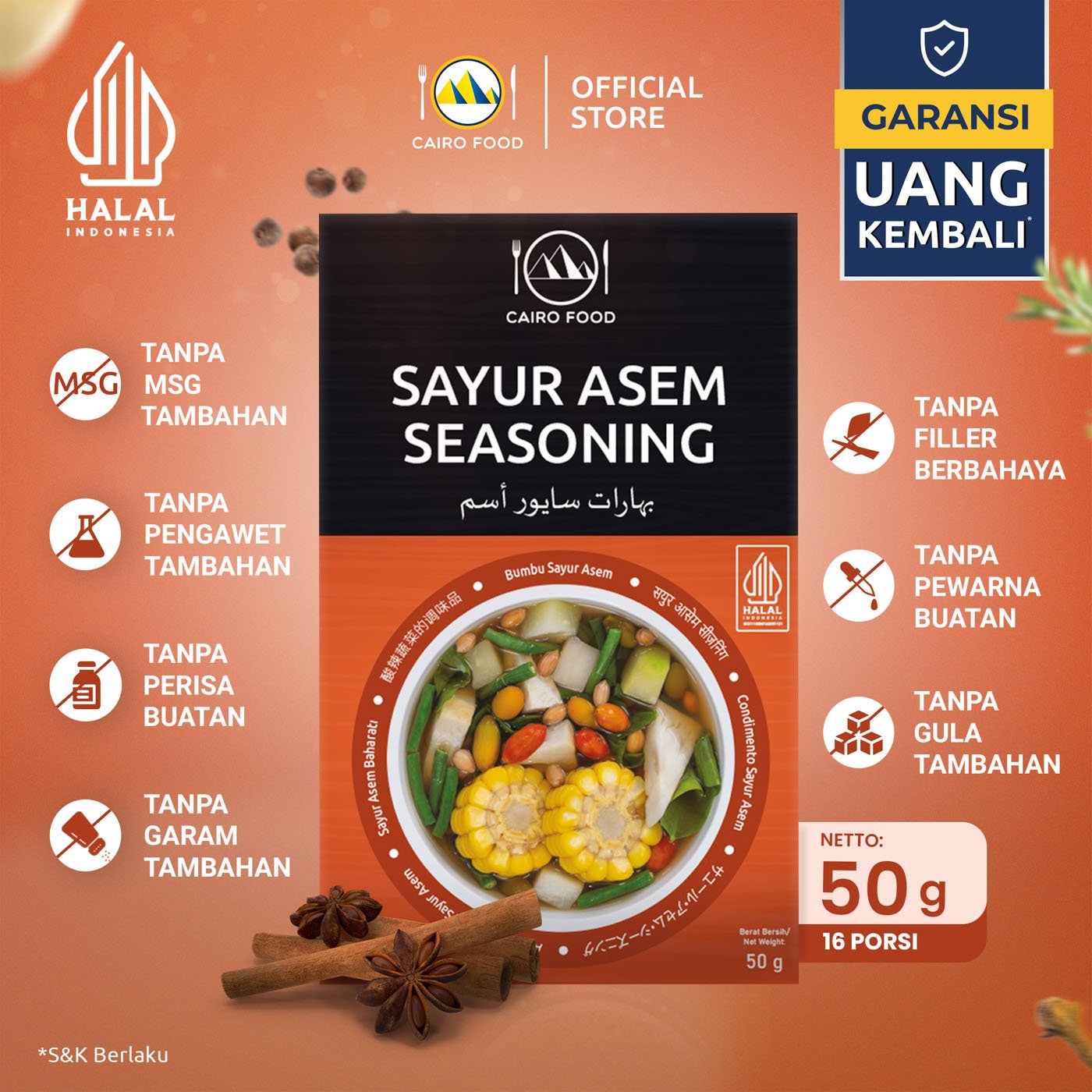 Sayur Asem Seasoning (Bumbu Sayur Asem)