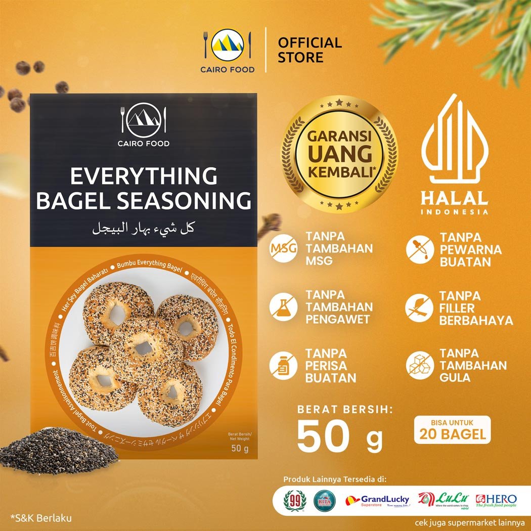 Everything Bagel Seasoning (Bumbu Everything Bagel) Everything Bagel Seasoning (Bumbu Everything Bagel)