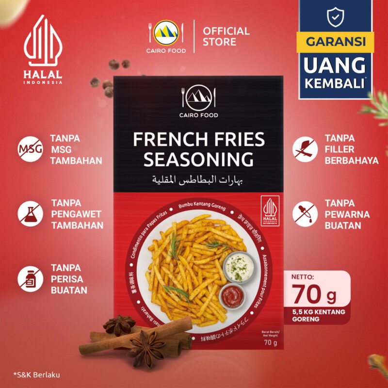 French Fries Seasoning (Bumbu Kentang Goreng)