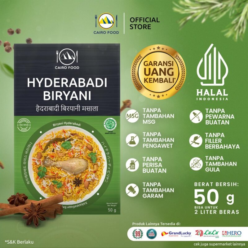 Hyderabadi Biryani Seasoning (Bumbu Biryani Hyderabadi)